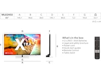Philips 65" MLED950/12 The Xtra QD MiniLed Smart-TV (2025) 60 - 69 tommer TV