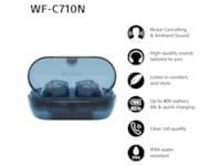 Sony WF-C710N Trådløse ørepropper, In-ear (blå) Ørepropper