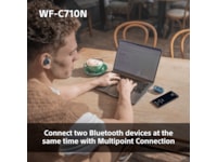 Sony WF-C710N Trådløse ørepropper, In-ear (blå) Ørepropper