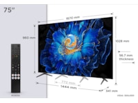TCL 75" C69KS 4K QD-Mini LED Google TV 70 - 79 tommer TV