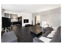 Andersson ATS Gulvstativ for TV (sort/eik) Veggfeste & TV-stativ