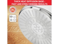 Tefal Intuition 7-delt grytesett i ubelagt rustfritt stål B864S734 Tilbehør til stekeovn og komfyrer
