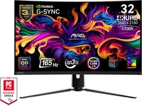 MSI 32" 4K curved gamingskjerm MAG 321CUP QD-OLED -B-Grade Demo skjermer