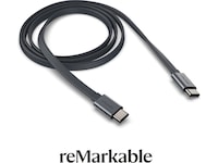 reMarkable 2 USB-C kabel 1m (sort) Tilbehør til digitale notatblokker
