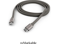 reMarkable Paper Pro USB-C kabel 1m (grå) Tilbehør til digitale notatblokker