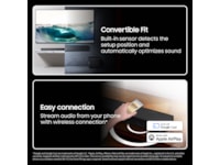 Samsung HW-QS710F soundbar med subwoofer (2025) Lydplanker