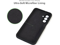 iiglo Galaxy A17 Magnetic Silikondeksel (sort) Deksel til mobiltelefon