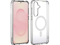 iiglo Galaxy S25 FE Magnetic Silikondeksel (gjennomsiktig) Deksel til mobiltelefon