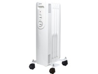 Adax Basic Nova 1000W oljeovn (hvit) Frittstående varmeovner