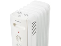 Adax Basic Nova 1500W oljeovn (hvit) Frittstående varmeovner