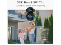 Reolink E1 Outdoor WiFi utendørs overvåkningskamera (sort) Overvåkningskameraer