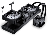 Phanteks Glacier One 360D30 X2 DRGB AIO Kjøler (sort) CPU - Vannkjøling