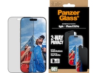 PanzerGlass iPhone 17 / 16 Pro 2-Way Privacy Skjermbeskytter Skjermbeskyttelse