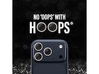 PanzerGlass iPhone 17 Pro / 17 Pro Max / 16 Pro / 16 Pro Max Hoops Linsebeskytter (glitter gold) Skjermbeskyttelse