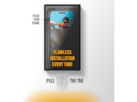 PanzerGlass iPhone 17 / 16 Pro Skjermbeskytter (sort) Skjermbeskyttelse