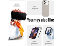 PanzerGlass iPhone Air Hoops Linsebeskytter (glitter silver) Skjermbeskyttelse