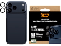 PanzerGlass iPhone 17 Pro / 17 Pro Max / 16 Pro / 16 Pro Max Hoops Linsebeskytter (sort) Skjermbeskyttelse