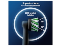 Oral-B Pro Cross Action Black Børstehoder (5 stk) Tannbørstehoder