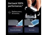 Braun Series 8 ORIGINAL Barberhode-Refill 83M Tilbehør til barbermaskiner