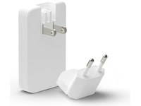 dbramante1928 re-charge Pro EU/US Slim Vegglader (hvit) Mobilladere