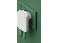 dbramante1928 re-charge Pro EU/US Slim Vegglader (hvit) Mobilladere