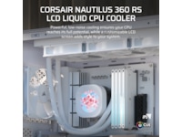 Corsair Nautilus 360 RS LCD Kjøler (hvit) CPU - Vannkjøling