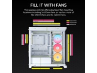 Corsair FRAME 4500X RS-R ARGB Mid Tower (hvit) Midi tower