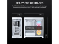 Corsair FRAME 4500X RS-R ARGB Mid Tower (hvit) Midi tower