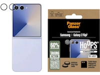 PanzerGlass Galaxy Z Flip7 Hoops linsebeskytter (gjennomsiktig) Skjermbeskyttelse