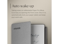 reMarkable Paper Pro Move Book Folio (grå) Tilbehør til digitale notatblokker