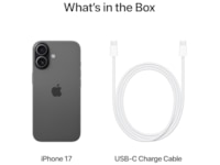 iPhone 17 256GB (sort) Mobiltelefoner