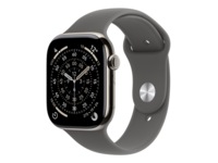 Apple Watch Series 11 GPS + LTE 42mm Titan (naturlig) Smartklokker