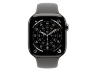 Apple Watch Series 11 GPS + LTE 42mm Titan (naturlig) Smartklokker