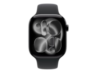 Apple Watch Series 11 GPS 46mm Aluminium (gagatsvart) Smartklokker