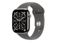 Apple Watch Series 11 GPS + LTE 46mm Titan (naturlig) Smartklokker