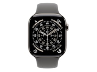 Apple Watch Series 11 GPS + LTE 46mm Titan (naturlig) Smartklokker