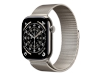 Apple Watch Series 11 GPS + LTE 46mm Titan (naturlig) Smartklokker
