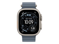 Apple Watch Ultra 3 49mm GPS + LTE Titan (naturlig) Smartklokker