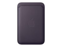 Apple iPhone Lommebok i finvev med MagSafe (midnattslilla) Deksel til mobiltelefon