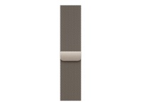 Apple Watch 46mm Milanese Loop (natural) Reim