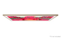Samsung 85" ramme til The Frame og The Frame Pro (2021-2025, Beige Wood/Teak) TV-ramme & tilbehør