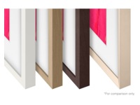 Samsung 85" ramme til The Frame og The Frame Pro (2021-2025, Beige Wood/Teak) TV-ramme & tilbehør