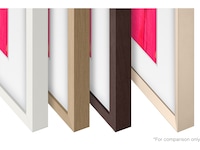 Samsung 65" ramme til The Frame og The Frame Pro (2021-2025, Hvit) TV-ramme & tilbehør