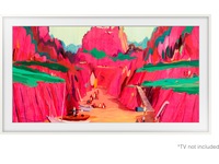 Samsung 75" ramme til The Frame og The Frame Pro (2021-2025, Hvit) TV-ramme & tilbehør