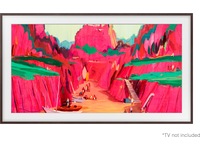 Samsung 85" ramme til The Frame og The Frame Pro (2021-2025, Phantom Brown) TV-ramme & tilbehør