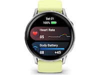 Garmin Venu 4 45mm GPS (silver/citron) Smartklokker