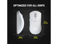 Corsair Sabre v2 Pro Ultralight Trådløs Gaming Mus (hvit) Gaming Mus