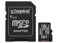Kingston microSDXC Canvas Select Plus 512GB Minnekort til foto & video