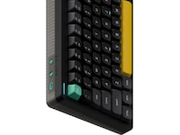 NuPhy Halo75 V2 trådløst gamingtastatur (Obsidian sort / Raspberry switches) Gamingtastatur