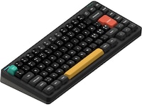 NuPhy Halo75 V2 trådløst gamingtastatur (Obsidian sort / Raspberry switches) Gamingtastatur